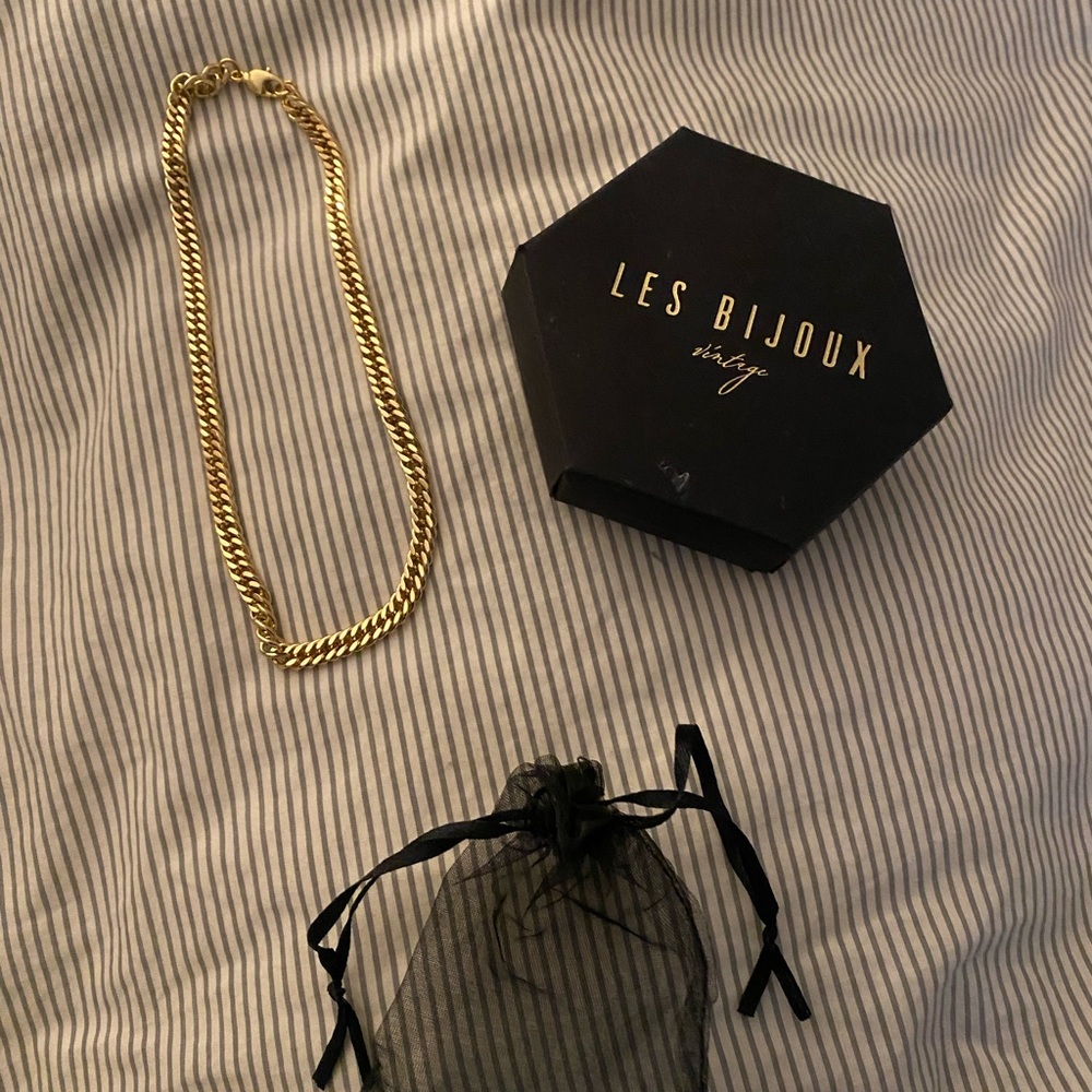 Les Bijoux gold necklace